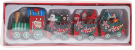 Decoratie Kersttrein
