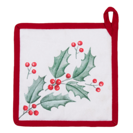 Pannenlap Holly Christmas - Clayre & Eef