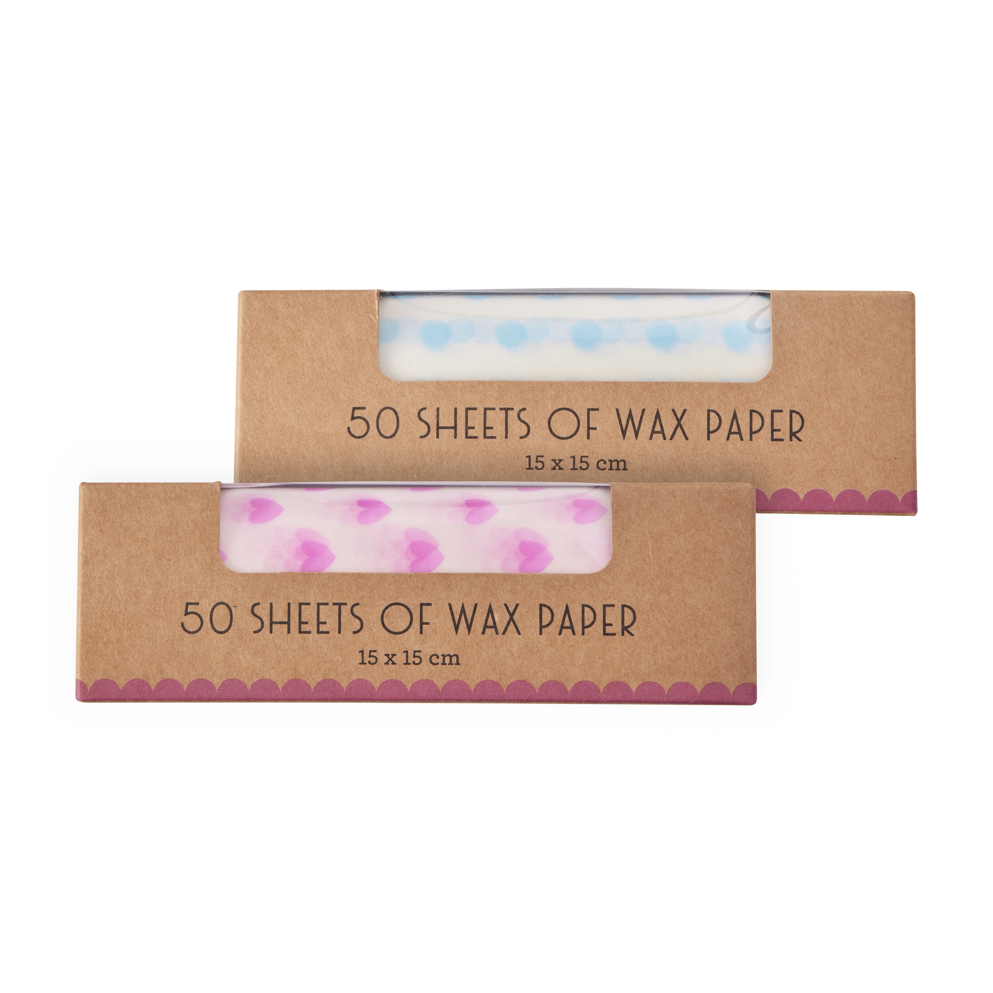 Boterhampapier Wax Paper Roze Rice