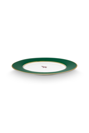 Ontbijtbord Dark Green Love Birds Pip Studio