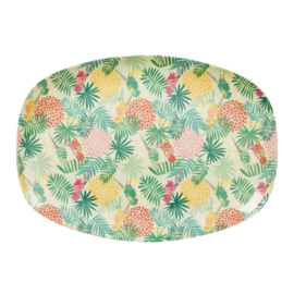 Melamine Bord Tropical 30 cm. - Rice