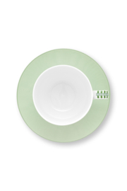 Kop & Schotel Green Lily & Lotus Pip Studio