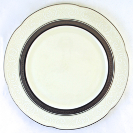 Ontbijtbord (23,8 cm.) - Noritake Ardmore Platinum