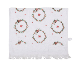 Gastendoekje Floral Clayre & Eef