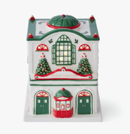 Decoratie Grand Theatre met LED Christmas Tree Spode