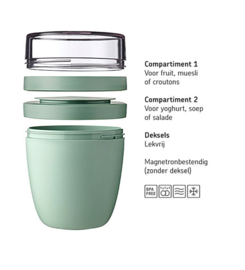 Lunchpot Ellipse Nordic Green Mepal