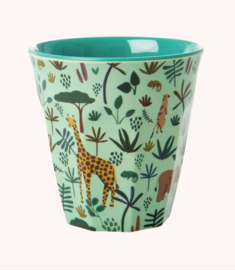 Beker Jungle Animals Medium - Rice