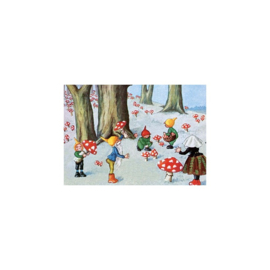 Kaart Vintage Gnomes 'Forrest' - Catch