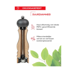 Peper- & Zoutmolen Duo Paris Chocolat Peugeot
