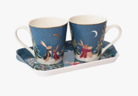 Mokken & Dienblaadje Woodland Tales Sara Miller Pimpernel