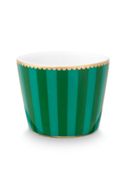 Eierdopje Stripes Emerald Green Love Birds - Pip Studio