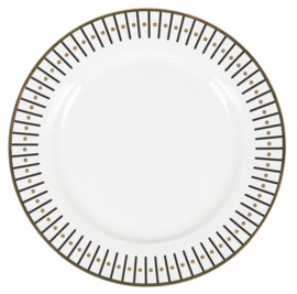 Dinerbord Dot Stripe - Miss Étoile