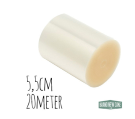 Acetaatfolie 5,5 cm. x 20 m. BrandNewCake