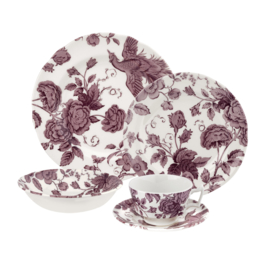 5-delige Set  White - Spode Kingsley