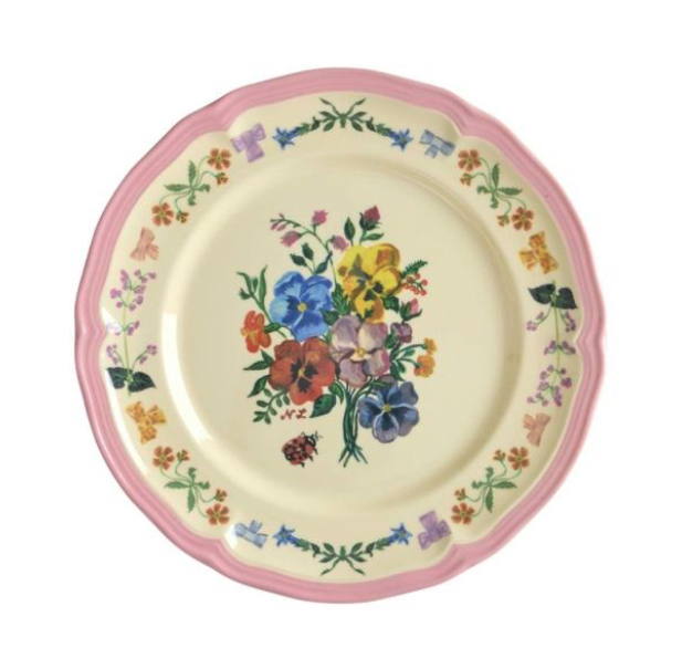 Bord Pink Nathalie Lété Rice