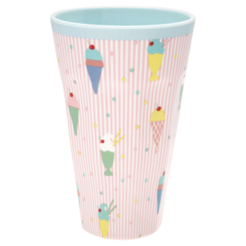 Melamine Beker Isa Pale Pink Tall - GreenGate