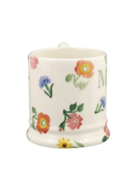 1/2 Pt Mug Poppies & Pinks Mum Emma Bridgewater