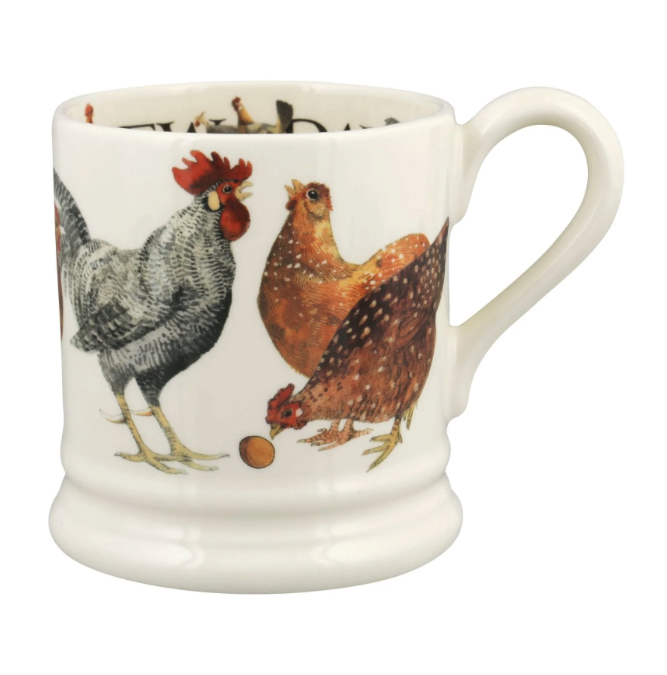 1/2 Pt Mok Rise & Shine Brand New Day Emma Bridgewater