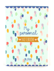 Notitieboekje My personal NOTEBOOK - Rice