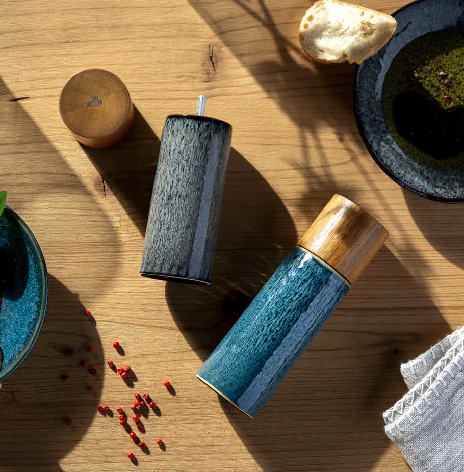 Zout- of Pepermolen Blue Matera Leonardo