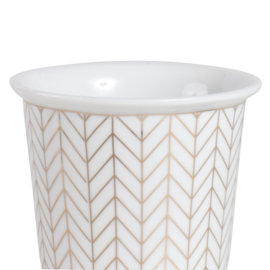 Travel Mug Gold Stripes - Sema Design