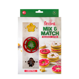 Uitsteekvormpjes 'Christmas Mix & Match' - Decora