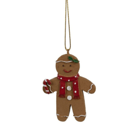 Kersthanger Gingerbread Cookie Small Clayre & Eef