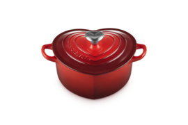 Gietijzeren Hart Pan Kersenrood - Le Creuset