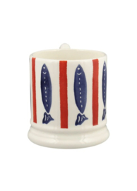 1/2 Pt Seafood Stripe Emma Bridgewater