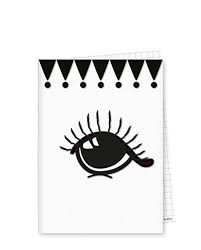 A4 Schrift Eyes & Dots - Miss Étoile