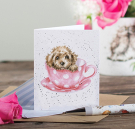 Kaartje Teacup Pup Wrendale Designs