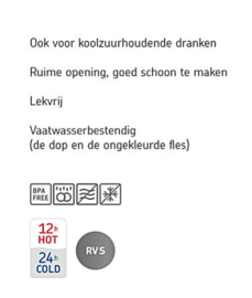 Isoleerfles Ellipse 500 ml Mepal