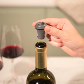 Elektrische Wijn Vacuümpomp Vacu Vin