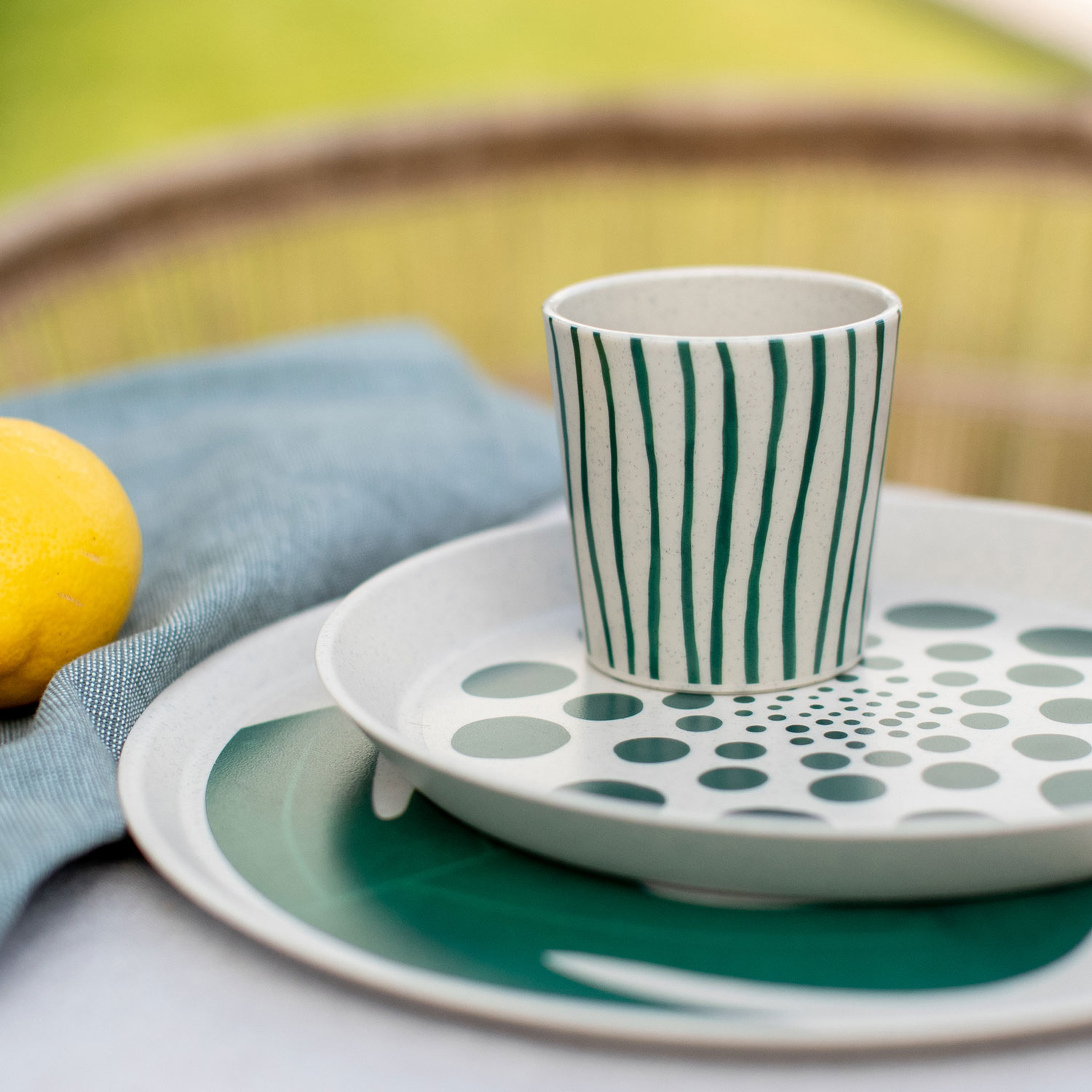 Bekers Connect Monstera Stripes Koziol