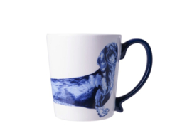 Mok Teckel Heinen Delfts Blauw