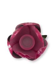 Kaarsenhouder Tulp Roze Wit Pip Studio
