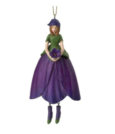 Decoratie Viooltje Meisje