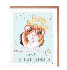 Verjaardagskaart Lettuce Celebrate Wrendale Designs
