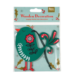 Decoratie Vogel Rex London