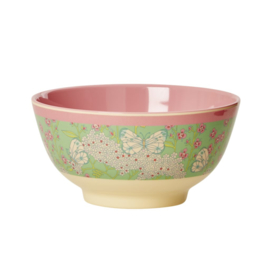 Schaal Butterfly & Flower M - Rice