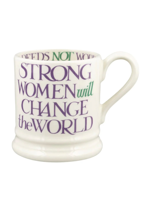 1/2 Pt Mok Change Our World Purple Toast Emma Bridgewater