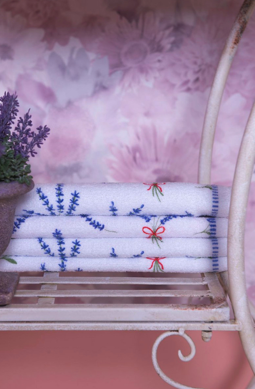 Gastendoekje Lavender Clayre & Eef