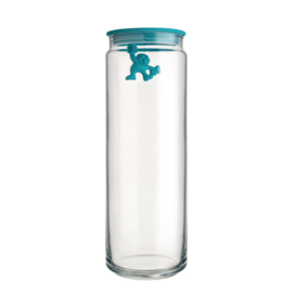 Voorraadpot Gianni Light Blue Alessi