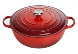 Gietijzeren Marmite Pan Kersenrood 4,9 l. - Le Creuset