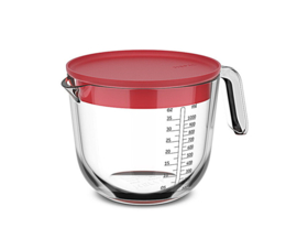 Maatbeker Chef met Deksel 1 l. Coral Mepal