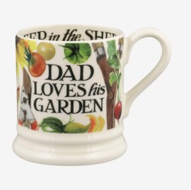 1/2 Pt Mok Dad Loves His Garden - Emma Bridgewater