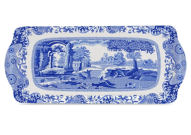 Sandwich Tray Blue Italian - Pimpernel