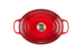 Gietijzeren Ovale Pan Kersenrood 4,1 l. - Le Creuset