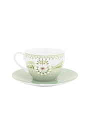 Kop & Schotel Green Lily & Lotus Pip Studio