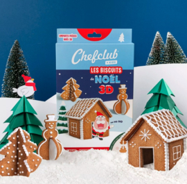 3D Gingerbread House Set Chefclub